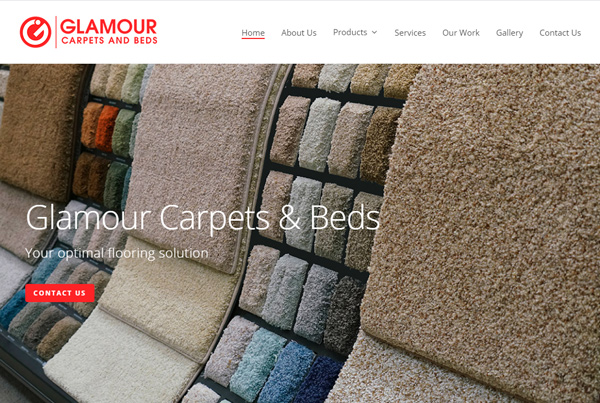 Glamour Carpets and beds